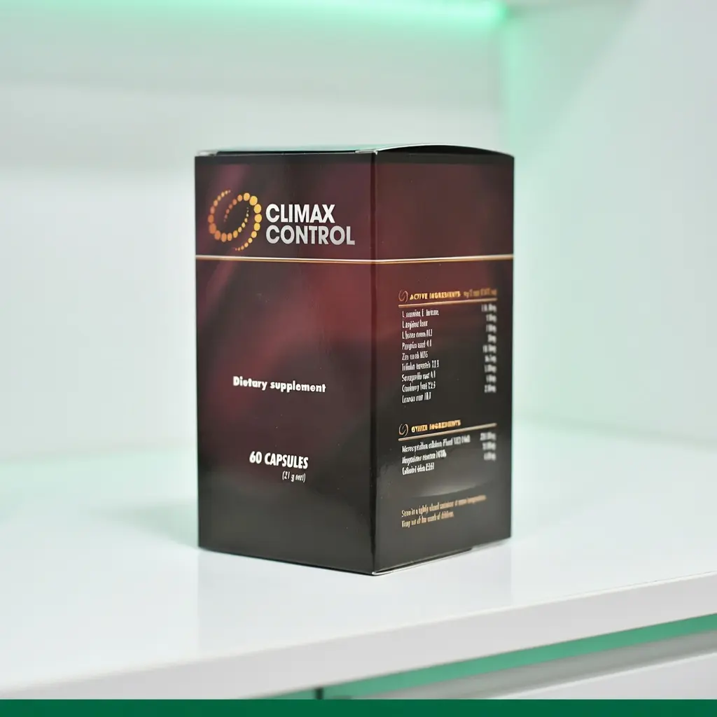 Climax Control — opakowanie Męskie problemy
