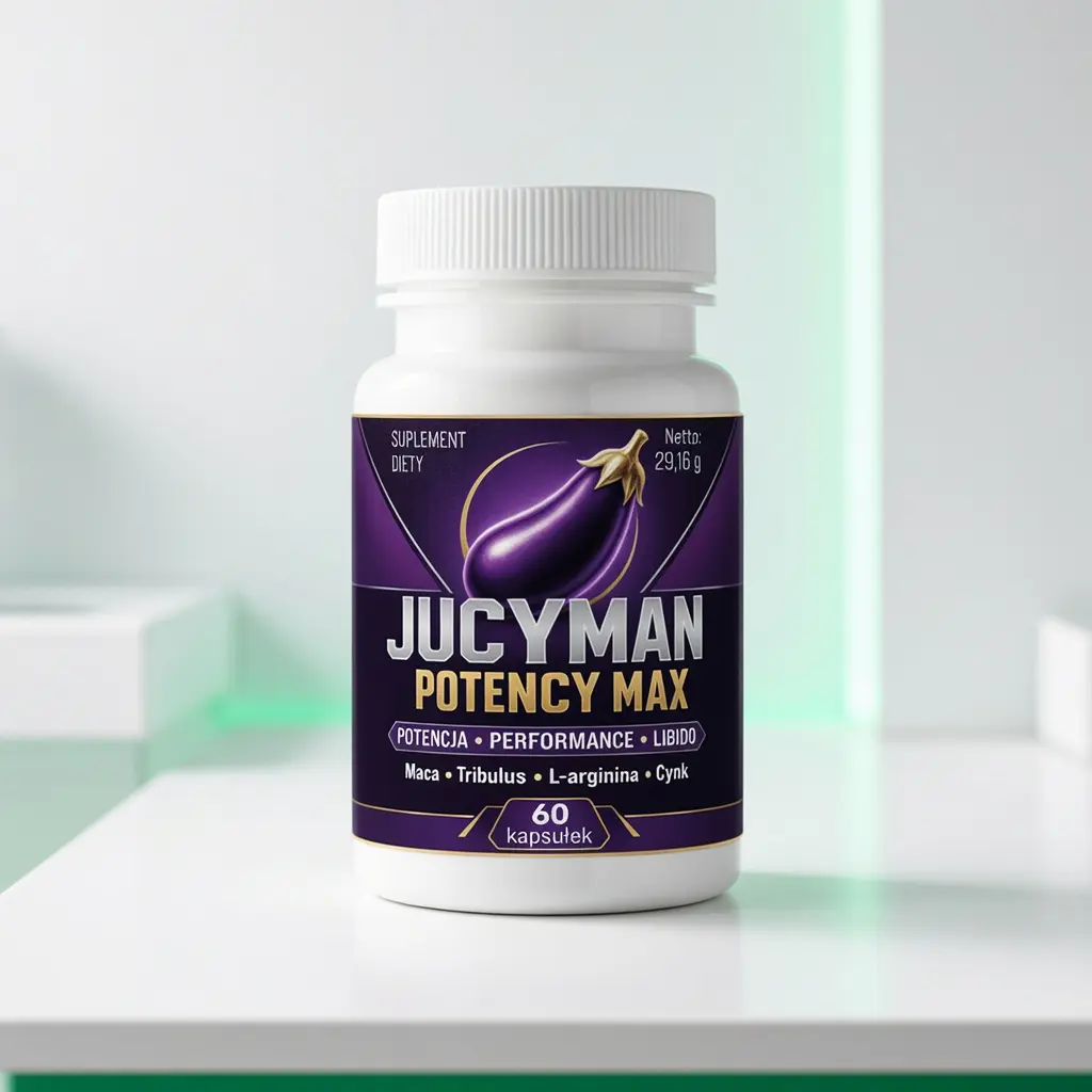 Jucyman Potency Max — opakowanie Meskie problemy
