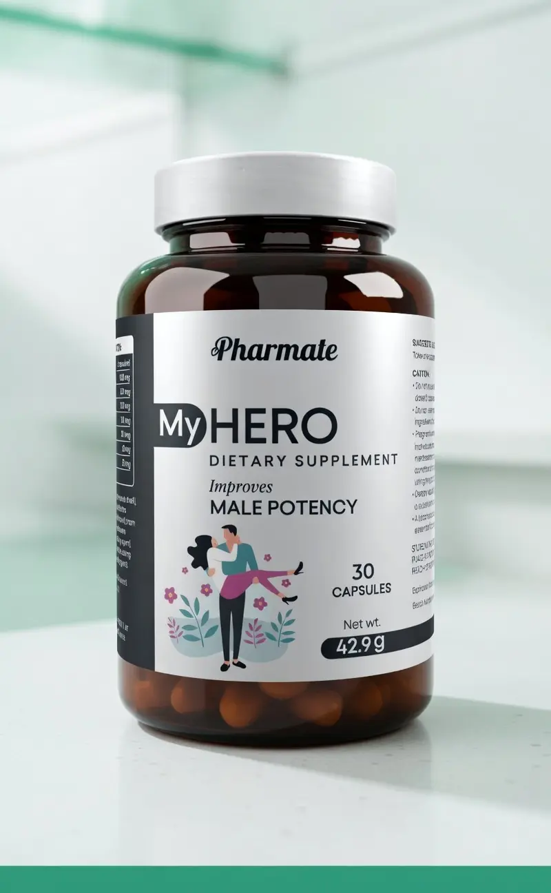 My Hero — opakowanie Męskie problemy