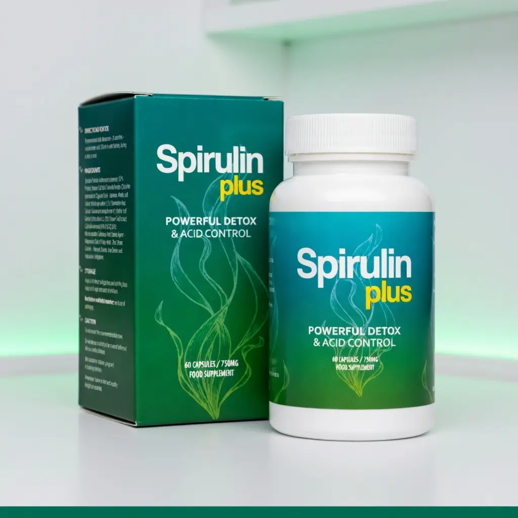 Spirulin Plus — opakowanie Zdrowie