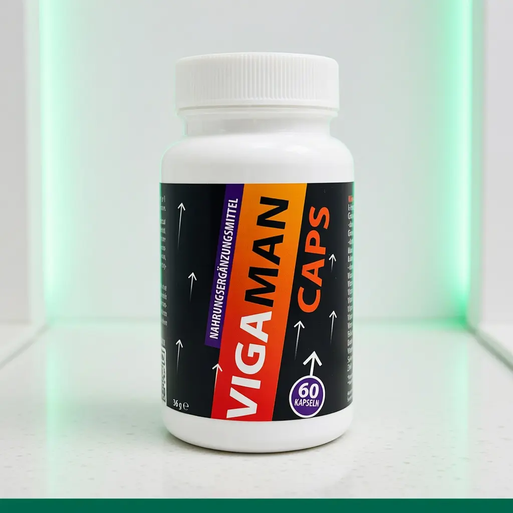 Vigaman caps — opakowanie Męskie problemy